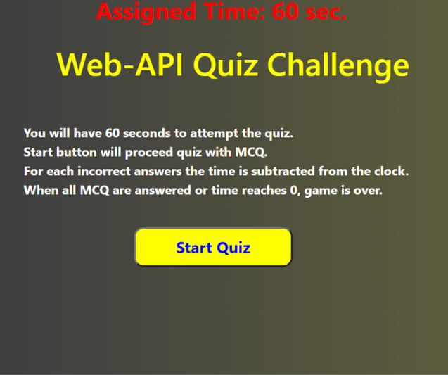 Quiz app